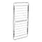 Honey Can Do 2-Tier Gray Over the Door Retractable Clothing Drying Rack